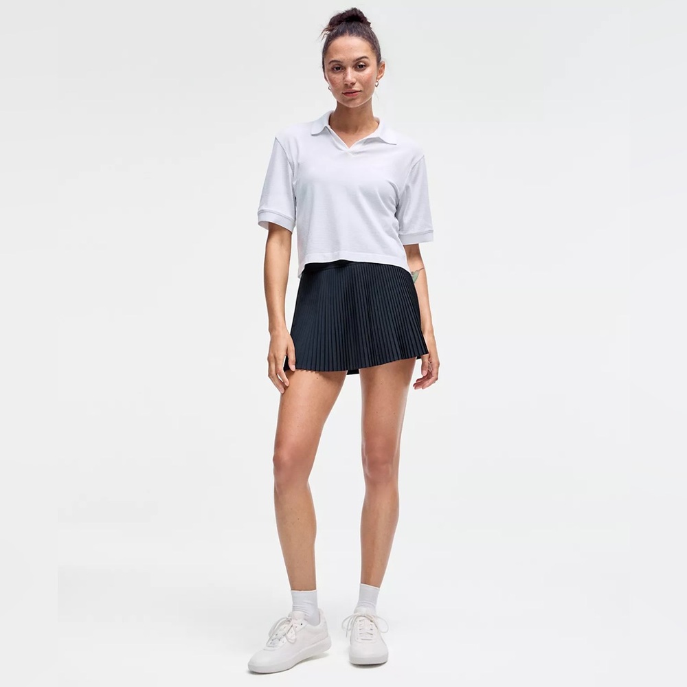 NWT Lululemon Varsity High-Rise Pleated Tennis Skirt in True Navy size 12